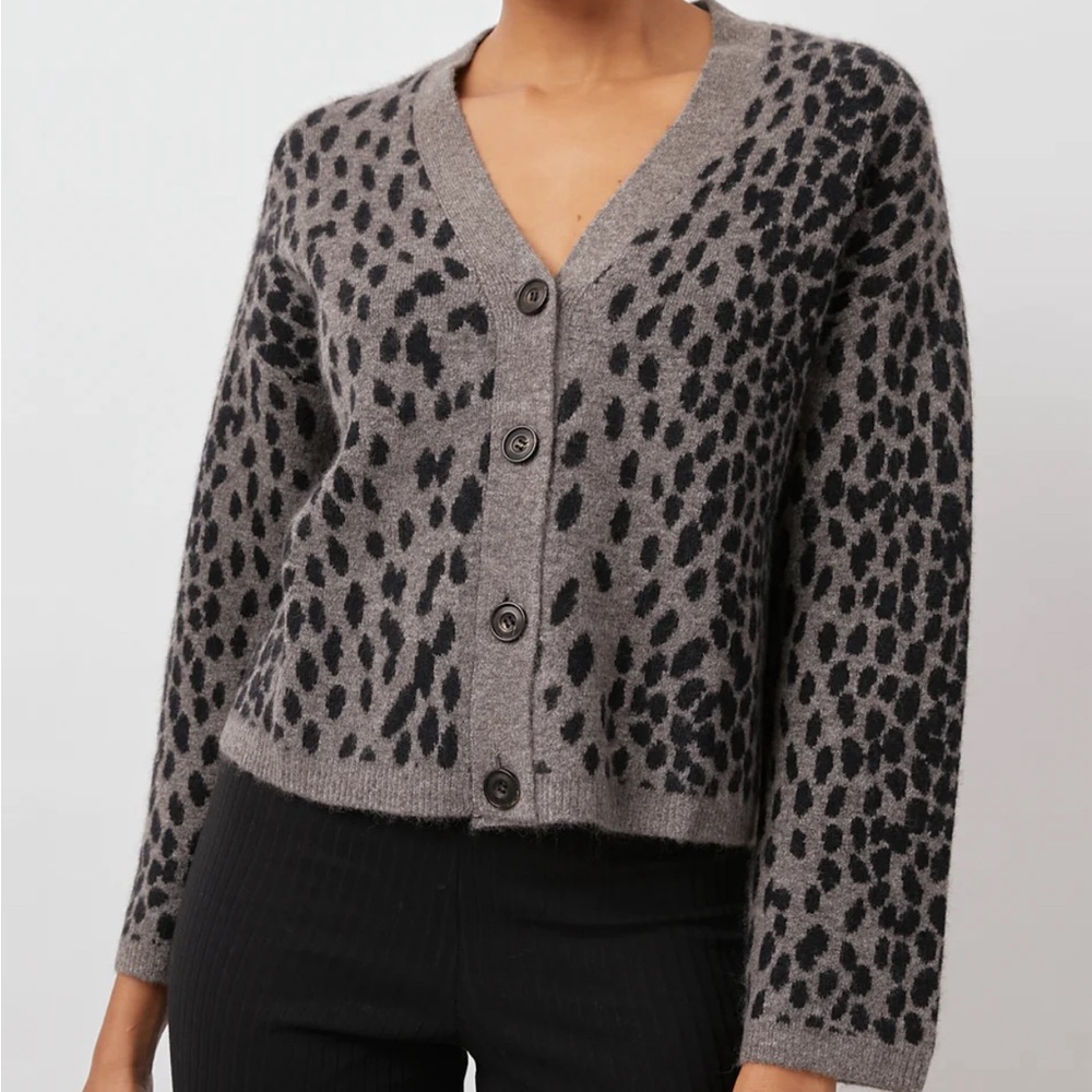 Rails Reese Dalmatian Cardigan NWOT - size small
